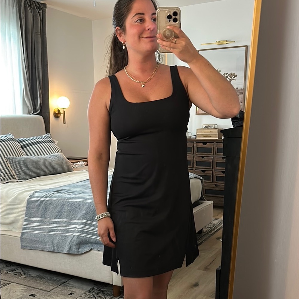 Old Navy Black Powersoft Mini Dress